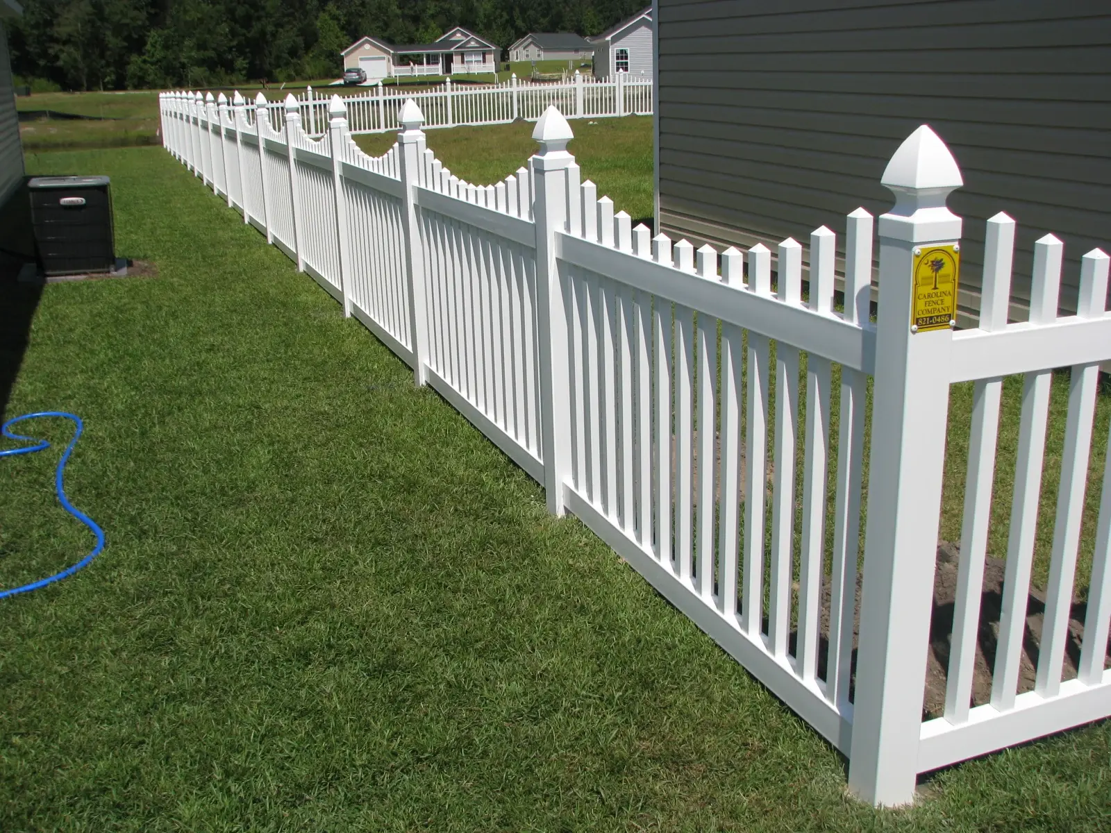 Vinyl Picket Fence