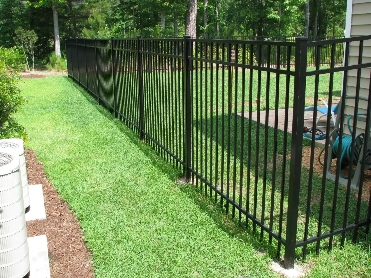 Aluminum celtic fence
